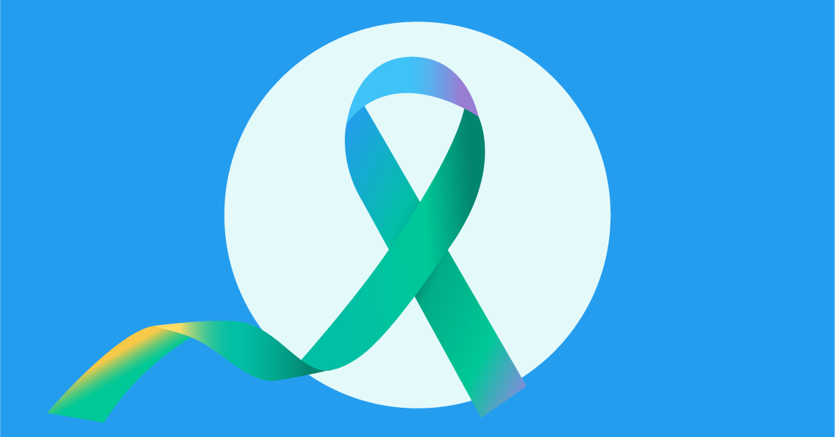 ovarian cancer ribbon png